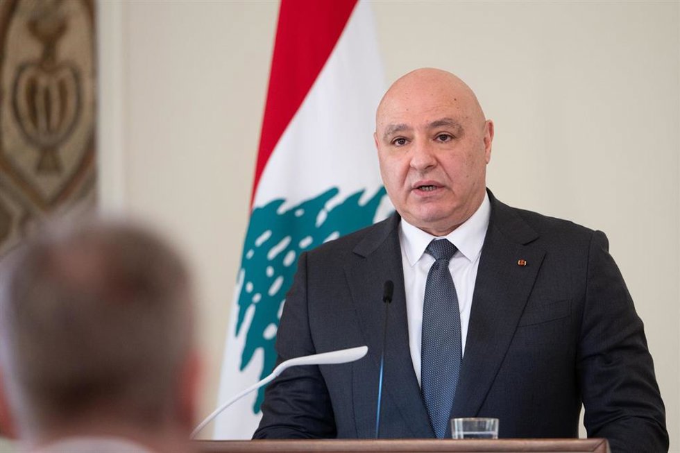 Archivo - El presidente de Líbano, Joseph Aoun.
