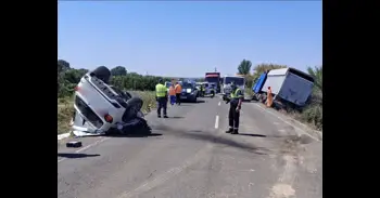 Muere una joven de 19 años en un accidente de tráfico ocurrido en la A-1240 en Tamarite de Litera (Huesca)