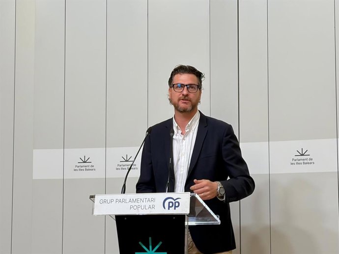 El portavoz del PP en el Parlament, Sebastià Sagreras.