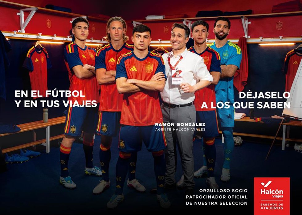 Halcón Viajes lanza su campaña para acompañar a la afición española en el Mundial de fútbol de este verano.