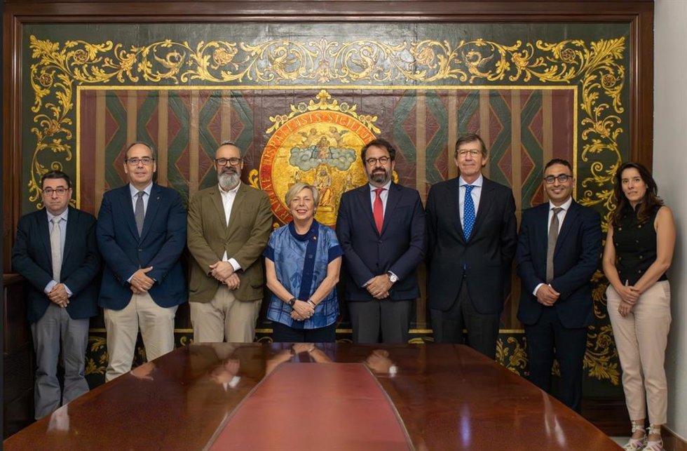 Imagen de la presentación de la Cátedra Lantania, sobre ingienería hídrica
