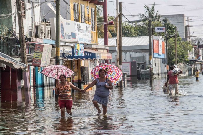 Archivo - Inundaciones en Villahermosa, Tabasco, México