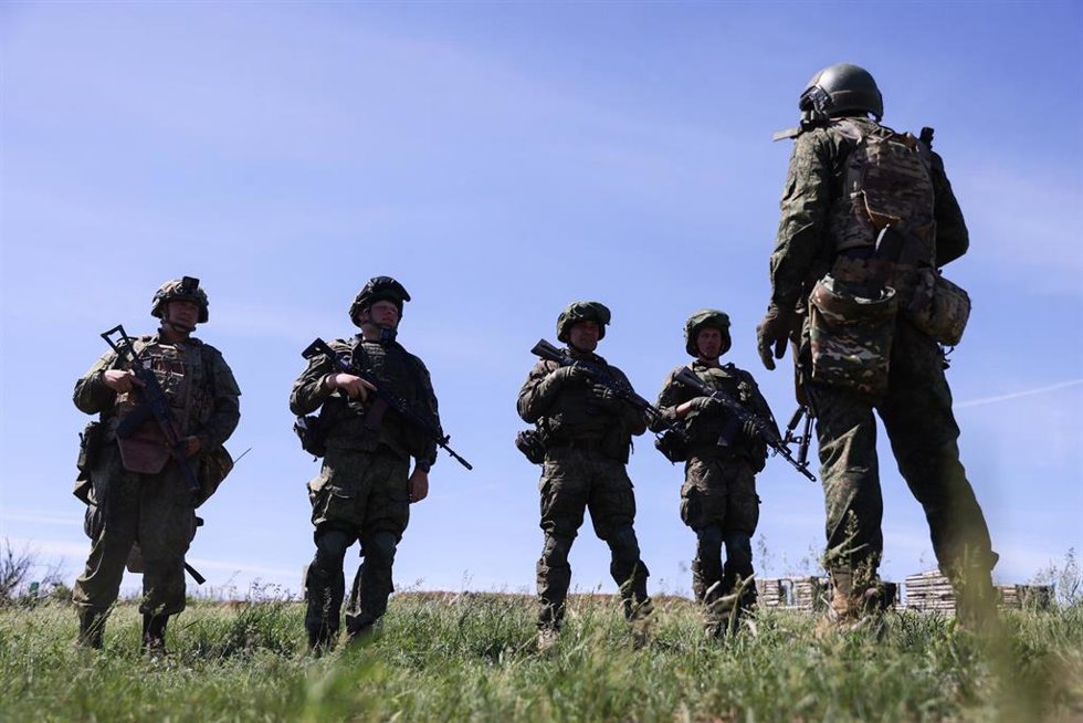 Militares rusos, en una imagen de archivo.