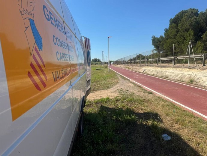 Imatge del carril bici
