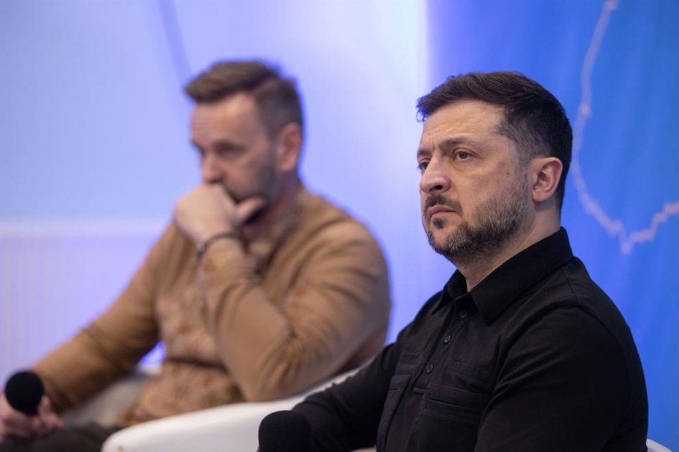 Volodimir Zelenski, presidente de Ucrania.