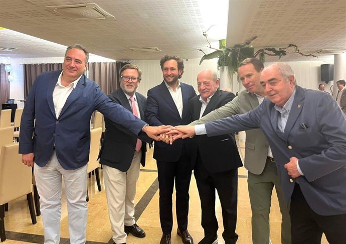 Imagen del encuentro en Monzón (Huesca)