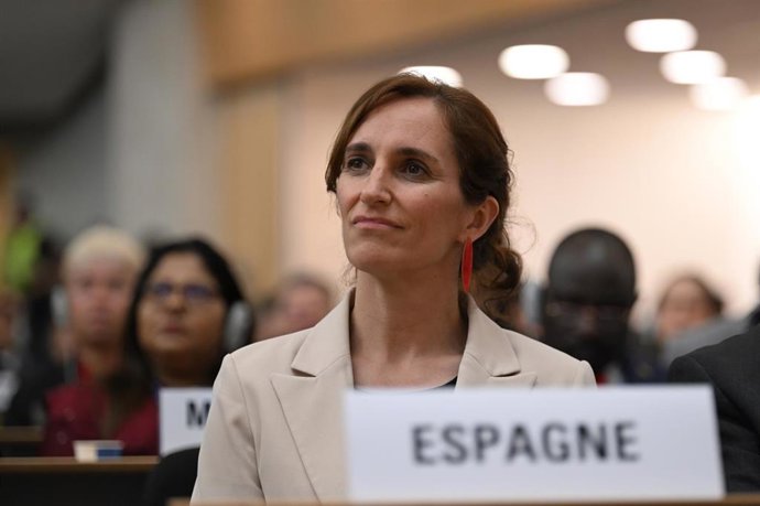 Imagen de archivo de la ministra de Sanidad, Mónica García.