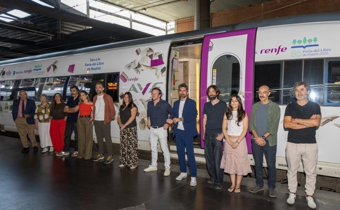 Autores participantes en el Tren de la Cultura 2026.