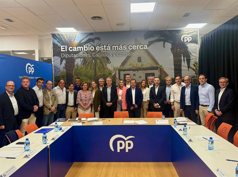El PP de Mallorca participa en una reunión de diputaciones, cabildos y consells gobernados por los 'populares'