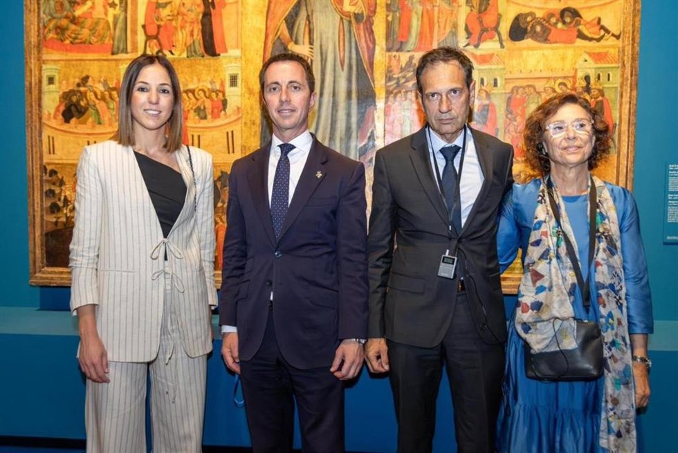 El Prado acoge dos obras del Museo de Mallorca, 'La Taula de la crucifixió' y 'El Retaule de Santa Quitèria'