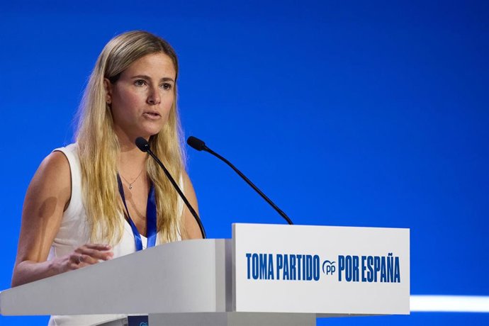Archivo - La diputada del PP, Beatriz Fanjul, el XXI Congreso Nacional del Partido Popular de 2025.
