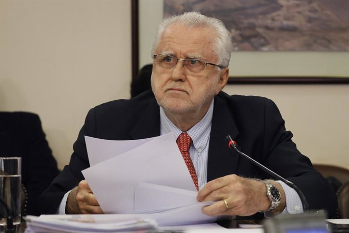 Valparaiso, 6 de mayo 2026 El Presidente del Directorio de Codelco, Maximo Pacheco, durante la Comision de Mineria y Energia  Sebastian Cisternas/Aton Chile