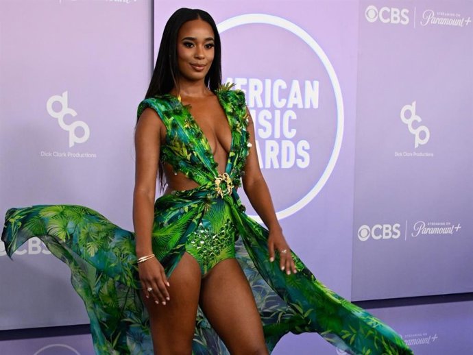 Mia Calabrese en los los American Music Awards 2026.