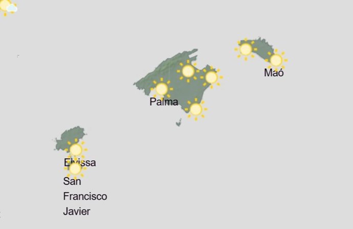 El tiempo hoy, martes 26 de mayo, en Baleares.