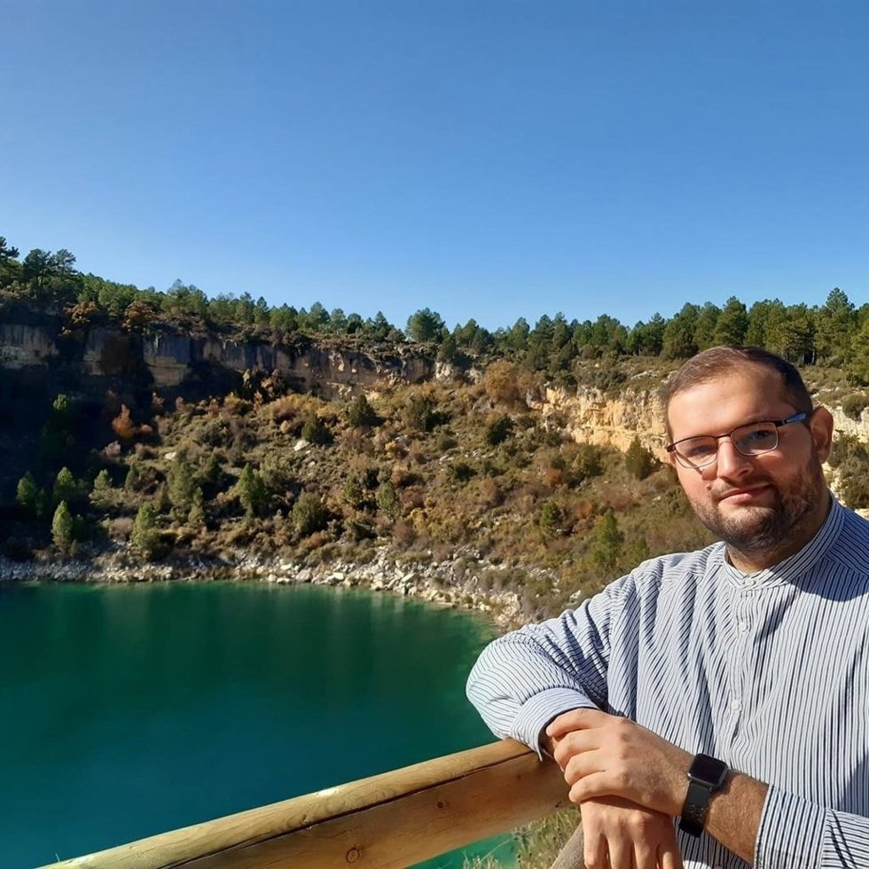 El secretario general de Nuevas Generaciones Cuenca, Daniel García Rebollo.
