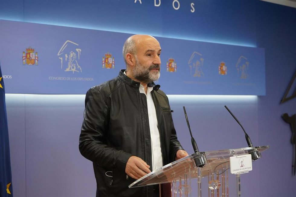 Archivo - El diputado del BNG en el Congreso, Néstor Rego.