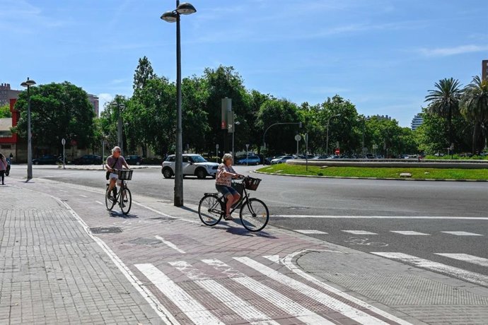 Carril bici Avinguda de la Plata