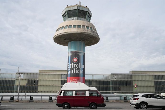 Archivo - Antiga torre de control de la T1 de l'Aeroport de Barcelona