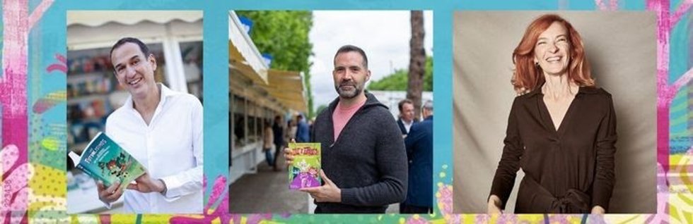 Autores invitados a la Feria del Libro de Madrid.