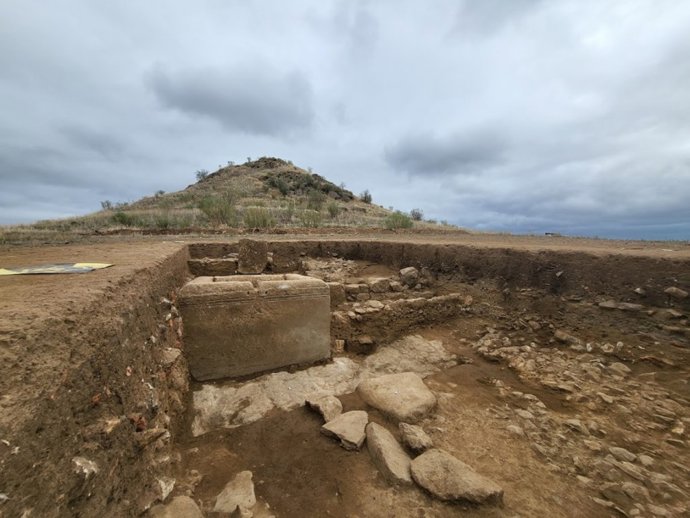 Excavaciones realizadas en Mellaria durante los años 2022 y 2023.