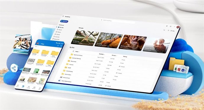 Archivo - Arquivo - Imagem de referência do OneDrive