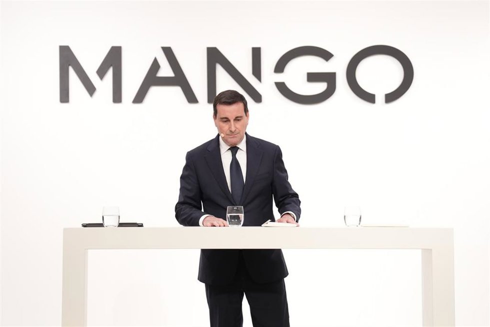 Archivo - El consejero delegado de Mango Toni Ruiz, durante la presentación de los resultados de 2025, en una imagen de archivo