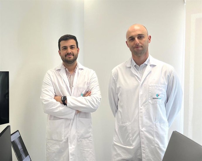 Los dosctores Sergio González Andreu y Adrián García Iglesias