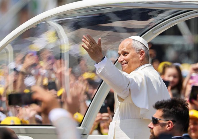 El Papa León XIV  