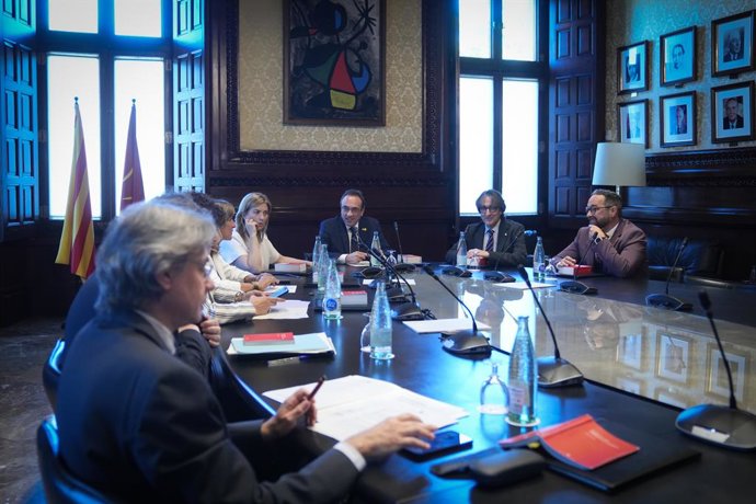 El president del Parlament, Josep Rull