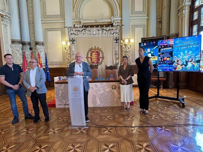 Carnero, durante la presentación del concurso.