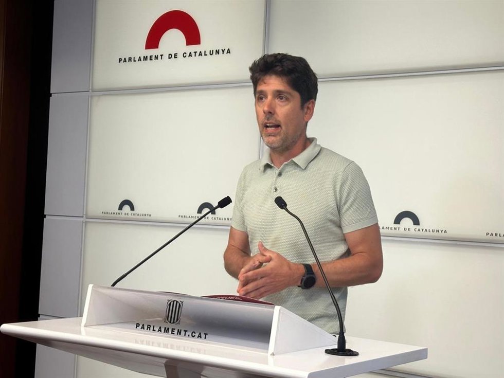 El portavoz de los Comuns en el Parlament, David Cid