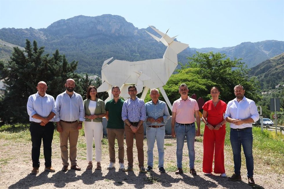 Responsables socialistas en Cazorla