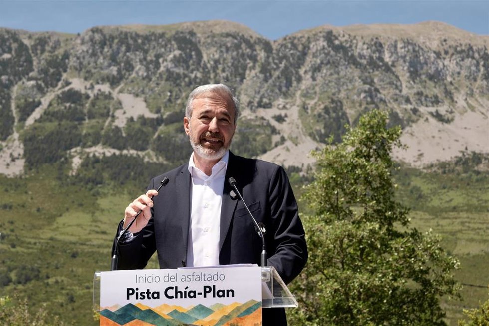 El presidente del Gobierno de Aragón, Jorge Azcón.