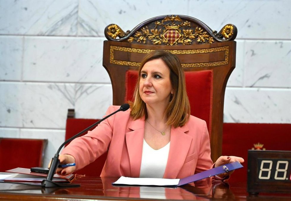 Archivo - La alcaldesa de València, Maria José Catalá.