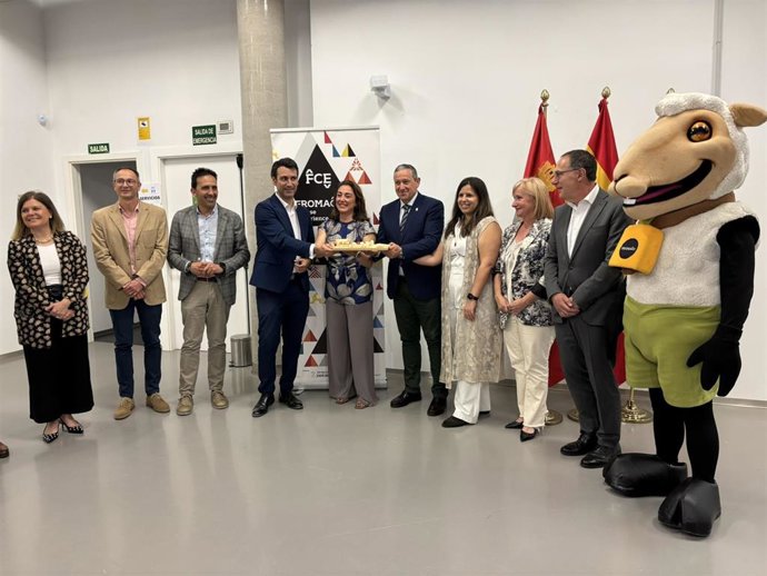 González Corral en la presentación de Fromago.