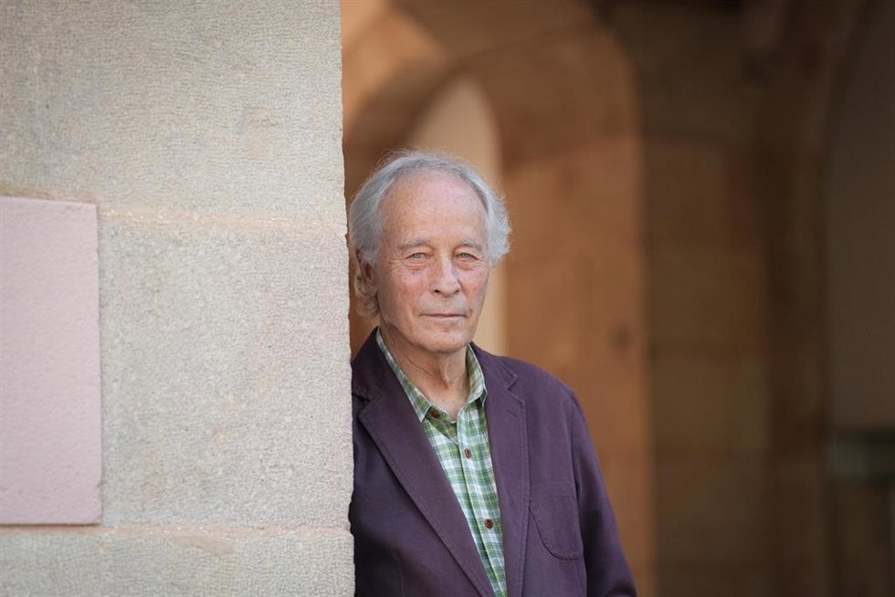 El escritor Richard Ford durante la sesión gráfica y posterior presentación a los medios de comunicación, en el Centre de Cultura Contemporània de Barcelona, a 26 de mayo de 2026, en Barcelona