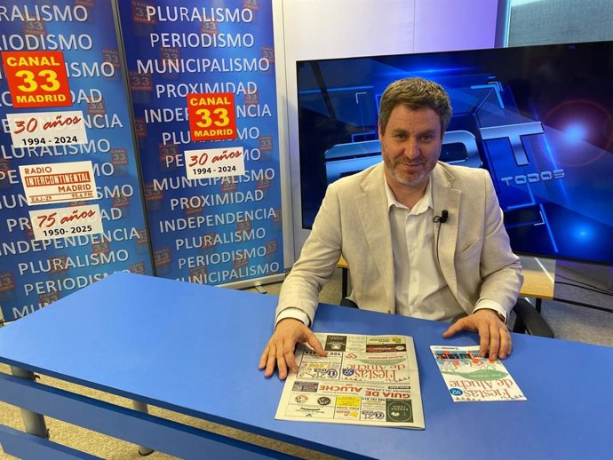 El concejal presidente del distrito de Latina, Alberto González