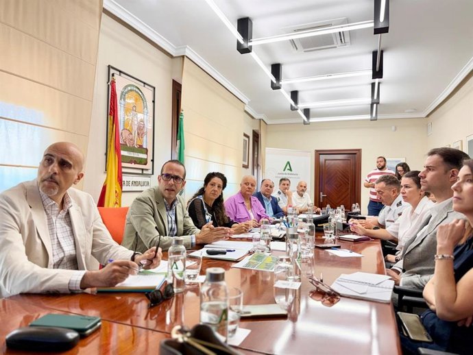 Reunión del Comité Asesor Provincial del Plan Infoca en Jaén.