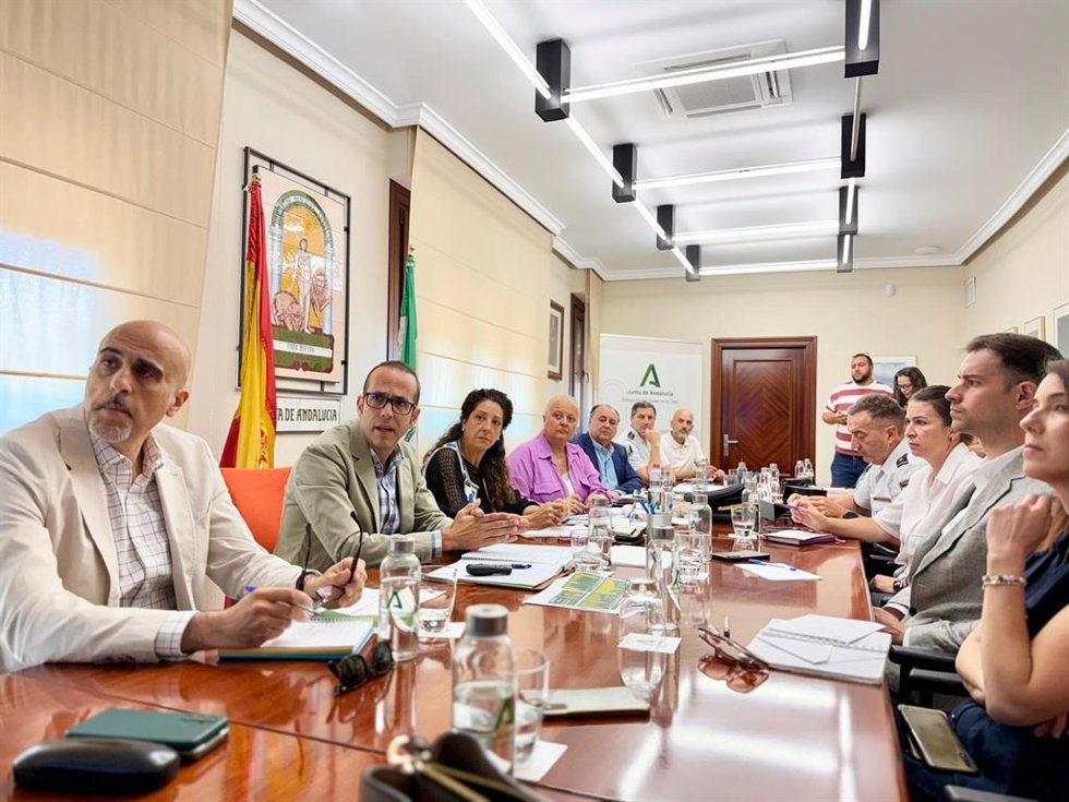 Reunión del Comité Asesor Provincial del Plan Infoca en Jaén.