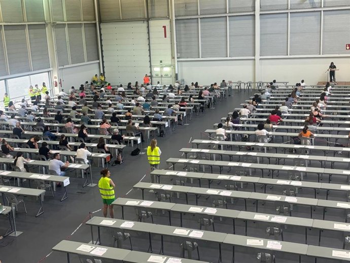 Exámenes de las OPEs de Diputación de Gipuzkoa en Ficoba