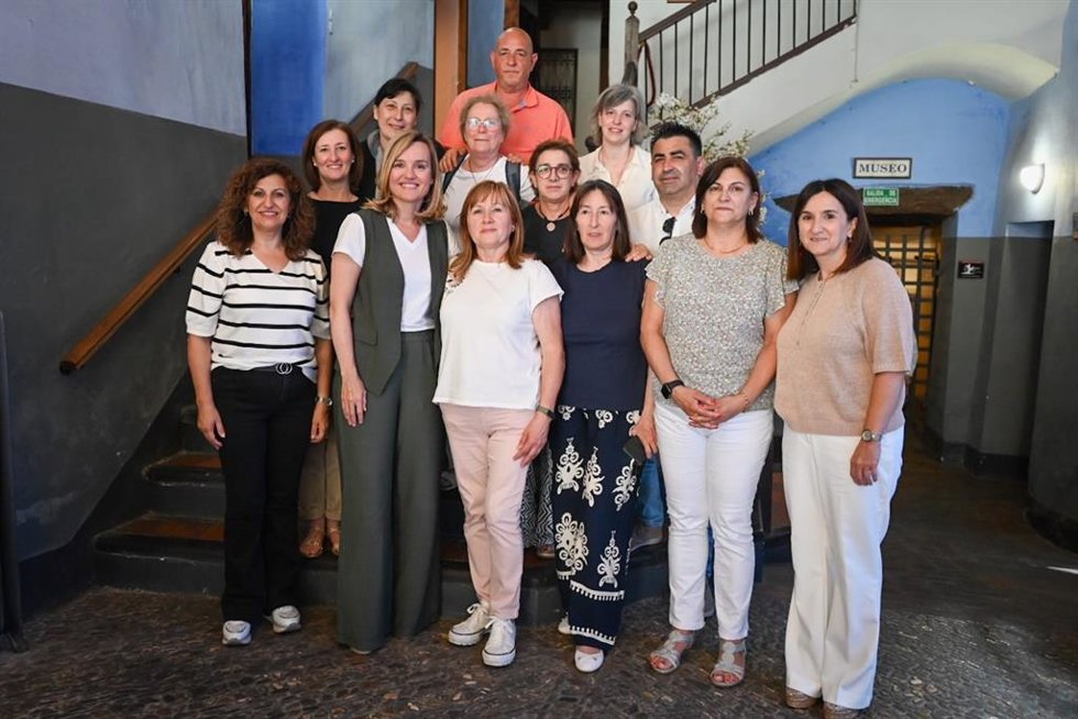 Reunión PSOE con trabajadoras de ayuda al domicilio de Calatayud.