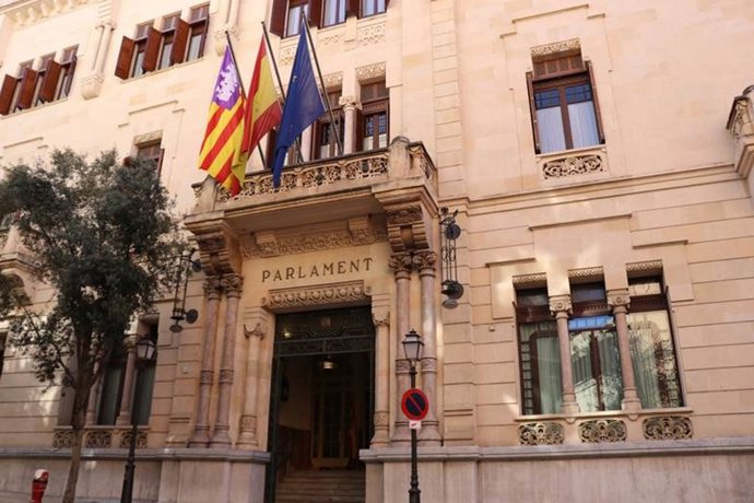 Archivo - Imagen del edificio del Parlament.