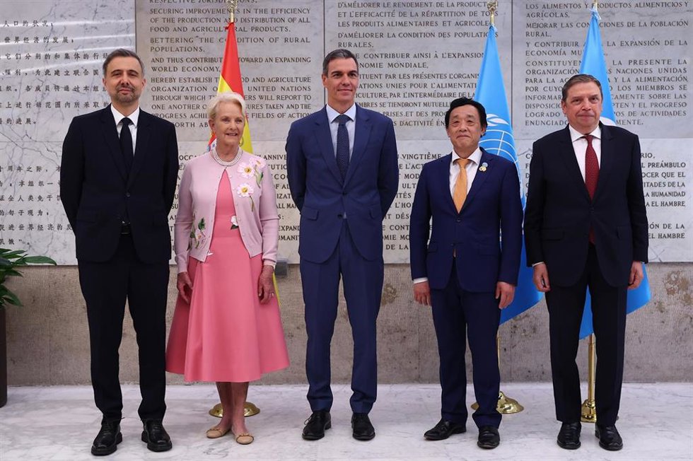 Pedro Sánchez pone en valor el potencial de la colaboración empresarial entre España e Italia.