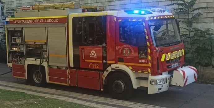 Archivo - Imagen de archivo de un camión de los Bomberos de Valladolid