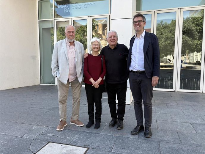 Francesc Torres, Carme Orellana, Lluís Bassat y Jordi Mayoral