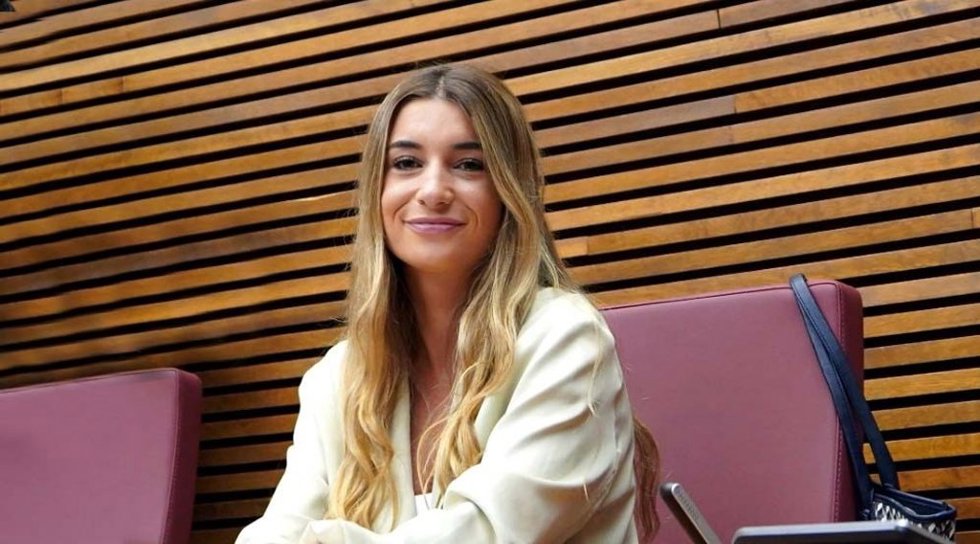 Archivo - La diputada Grupo Popular en Les Corts, Candela Anglés