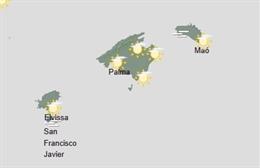 El tiempo hoy, miércoles 27 de mayo, en Baleares.