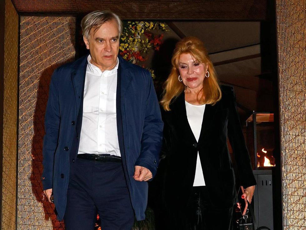 Archivo - Tita Cervera Y Guillermo Solana, Director Artístico Del Museo Thyssen, En Una Imagen De Archivo