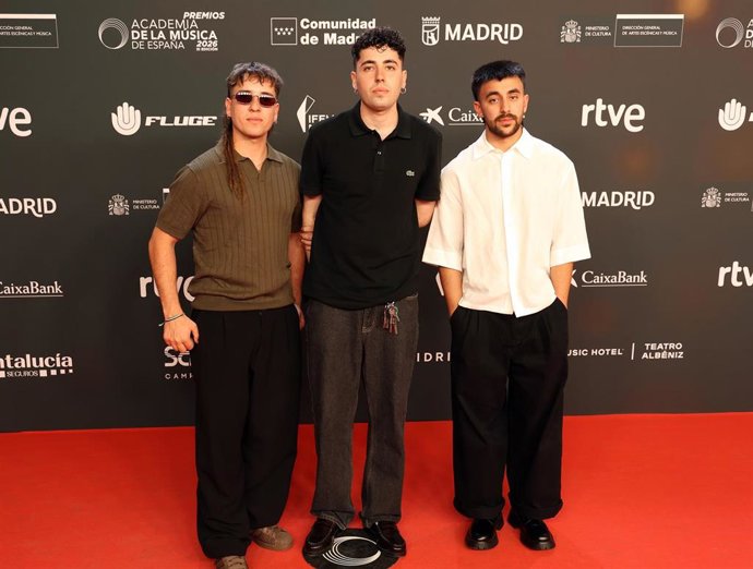 Sanguijuelas del Guadiana durante la gala de entrega de los Premios de la Academia de la Música, a 26 de mayo de 2026, en Madrid
