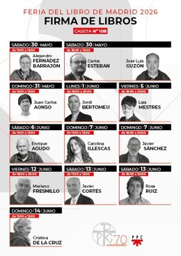 Feria del Libro de Madrid reúne a algunas de las voces más destacadas del pensamiento religioso, educativo y humanista